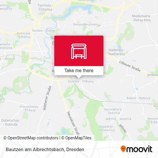 Карта Bautzen am Albrechtsbach