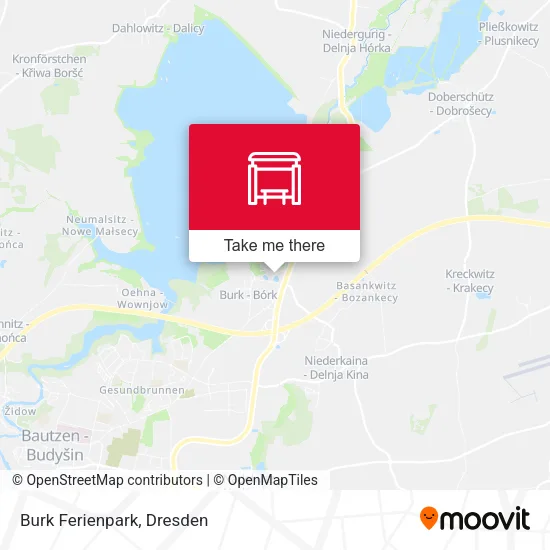 Карта Burk Ferienpark