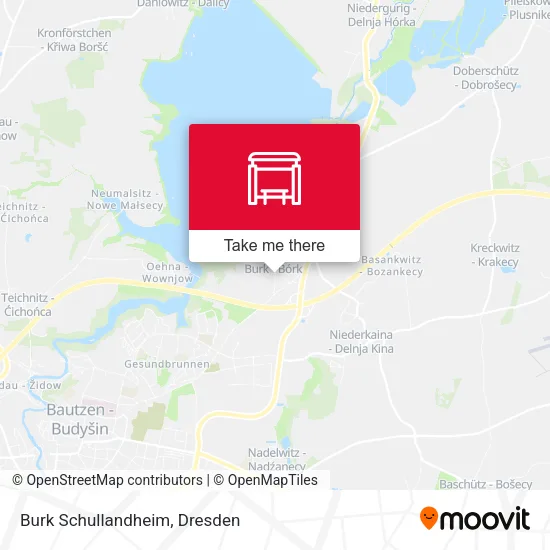 Карта Burk Schullandheim