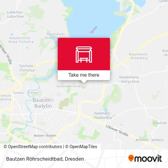 Карта Bautzen Röhrscheidtbad