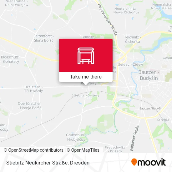 Карта Stiebitz Neukircher Straße