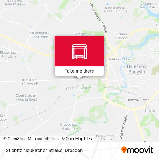 Карта Stiebitz Neukircher Straße
