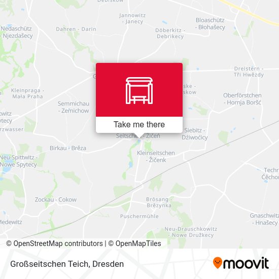 Карта Großseitschen Teich