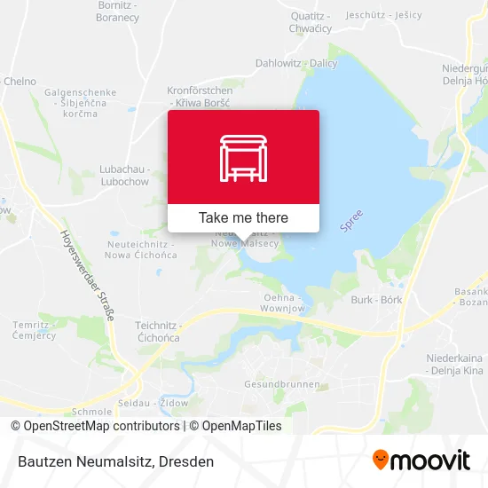 Карта Bautzen Neumalsitz