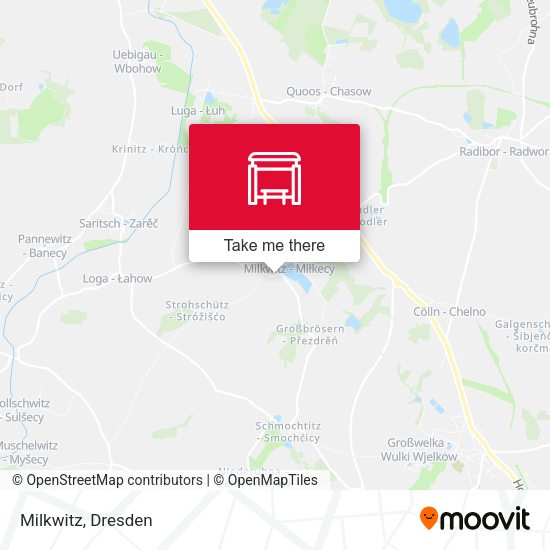 Карта Milkwitz