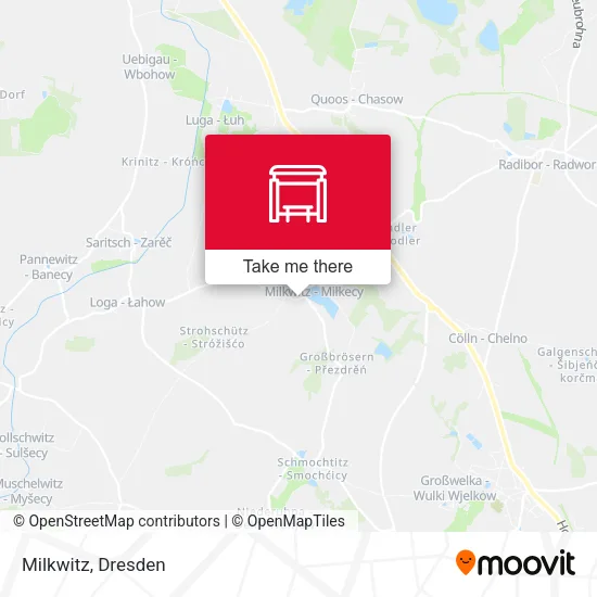 Карта Milkwitz