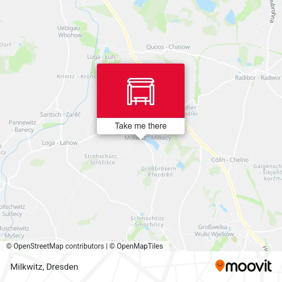 Карта Milkwitz