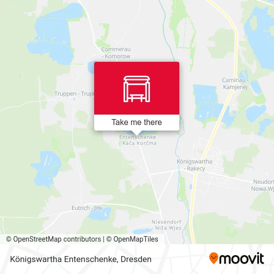 Карта Königswartha Entenschenke