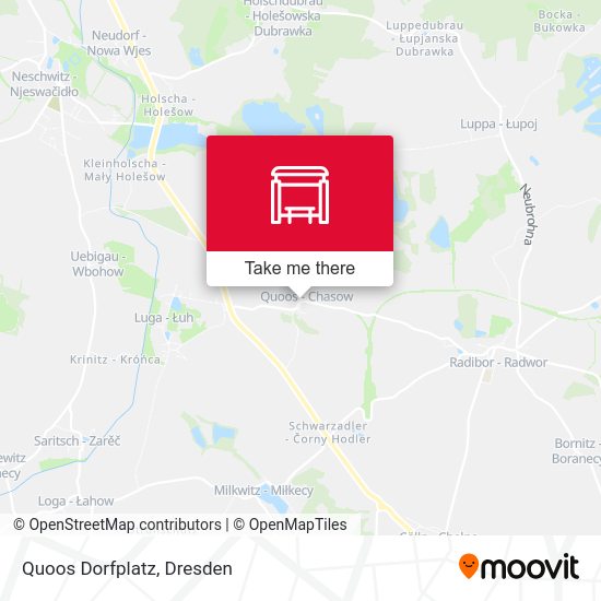 Карта Quoos Dorfplatz