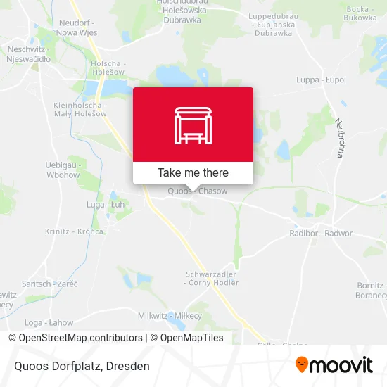 Карта Quoos Dorfplatz