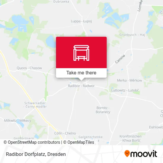 Карта Radibor Dorfplatz