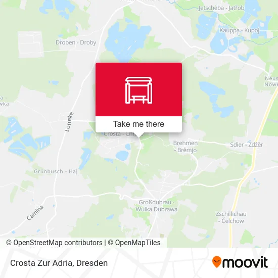 Карта Crosta Zur Adria
