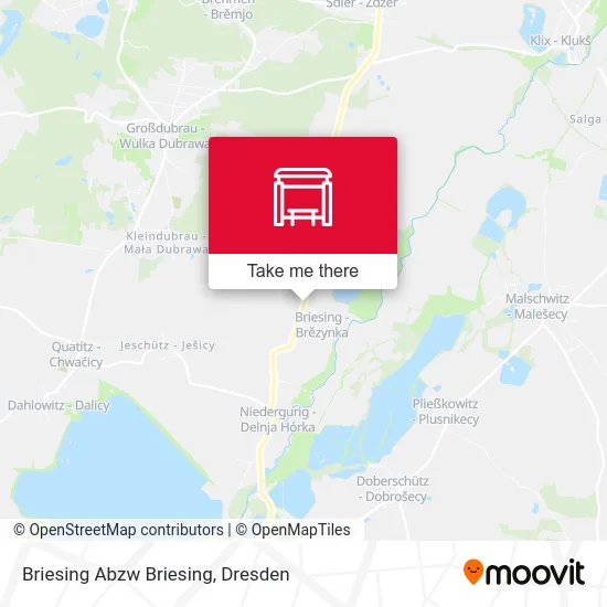 Карта Briesing Abzw Briesing