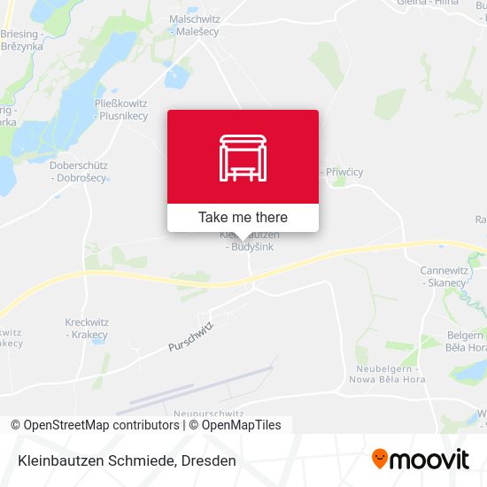 Карта Kleinbautzen Schmiede