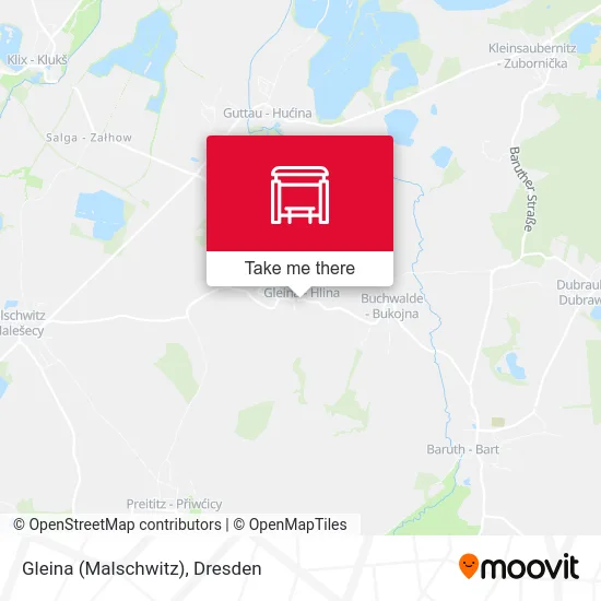 Gleina (Malschwitz) map