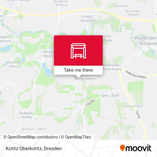 Карта Kotitz Oberkotitz