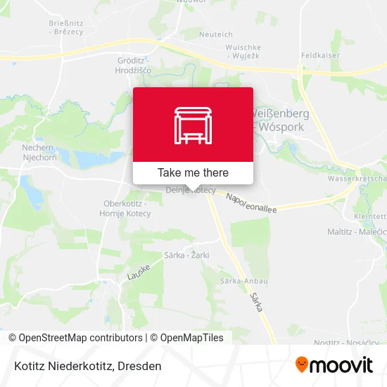 Карта Kotitz Niederkotitz