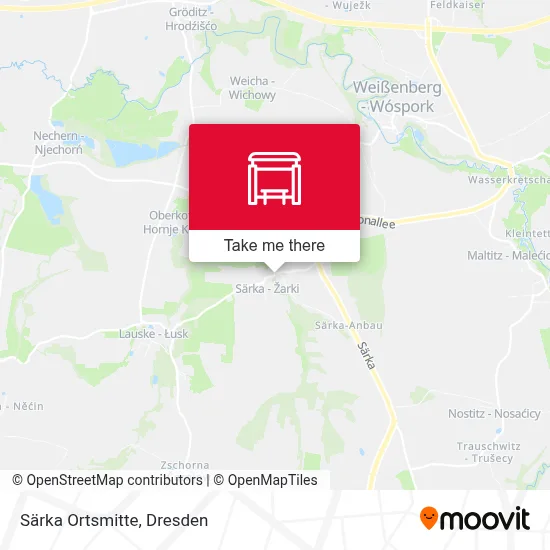 Särka Ortsmitte map