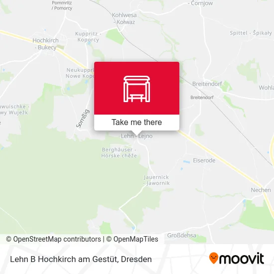 Карта Lehn B Hochkirch am Gestüt