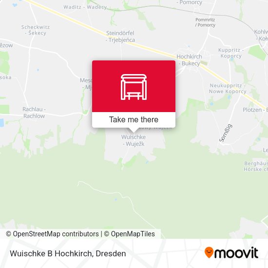 Карта Wuischke B Hochkirch