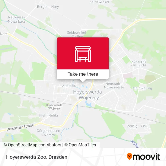 Карта Hoyerswerda Zoo