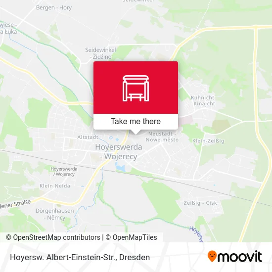 Карта Hoyersw. Albert-Einstein-Str.
