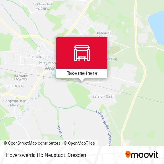 Карта Hoyerswerda Hp Neustadt