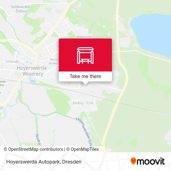 Карта Hoyerswerda Autopark