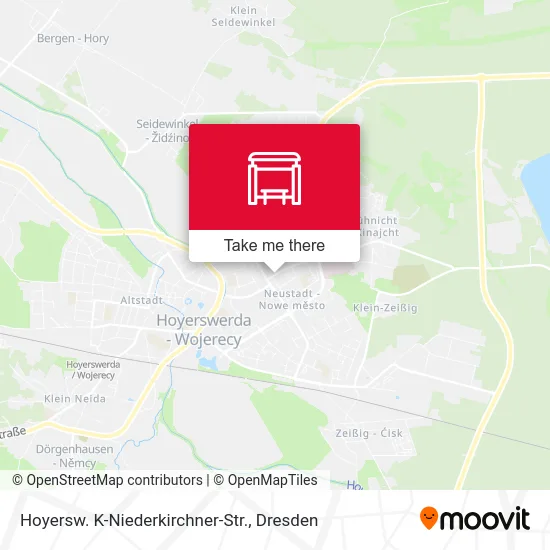 Карта Hoyersw. K-Niederkirchner-Str.