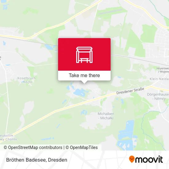 Карта Bröthen Badesee