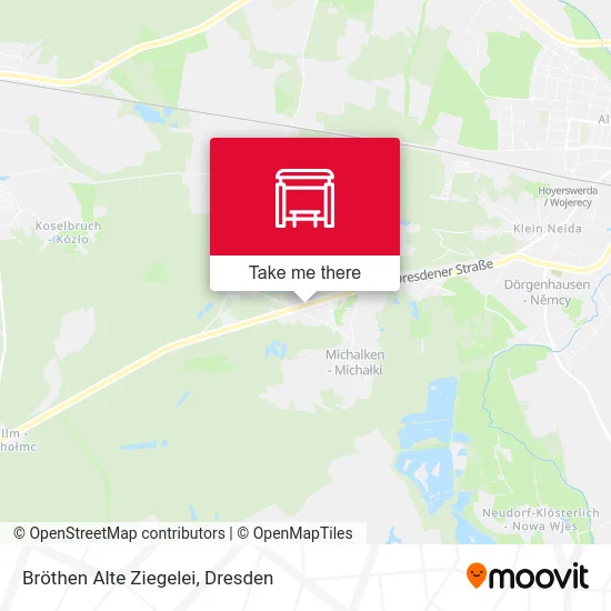 Карта Bröthen Alte Ziegelei