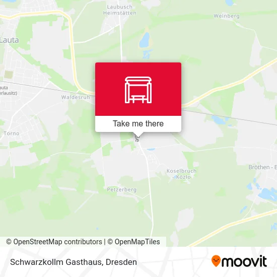 Карта Schwarzkollm Gasthaus