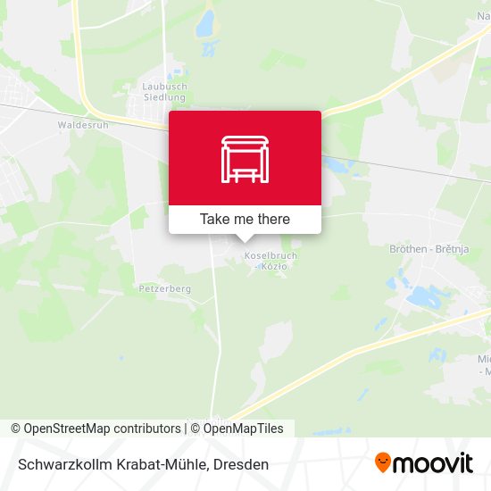 Карта Schwarzkollm Krabat-Mühle