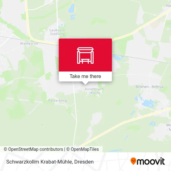 Карта Schwarzkollm Krabat-Mühle