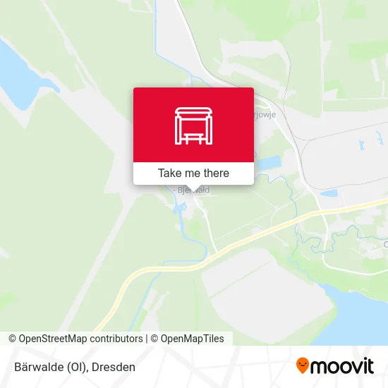 Карта Bärwalde (Ol)