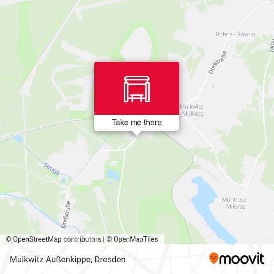 Карта Mulkwitz Außenkippe