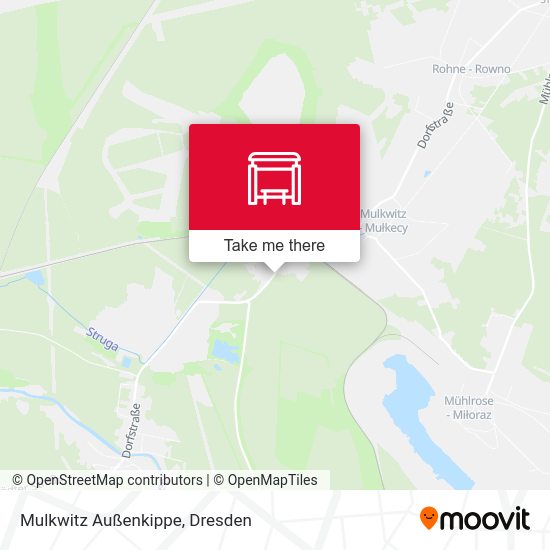 Карта Mulkwitz Außenkippe