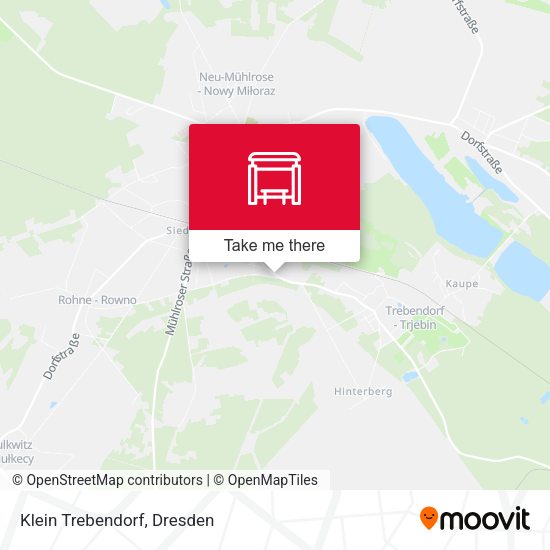Карта Klein Trebendorf