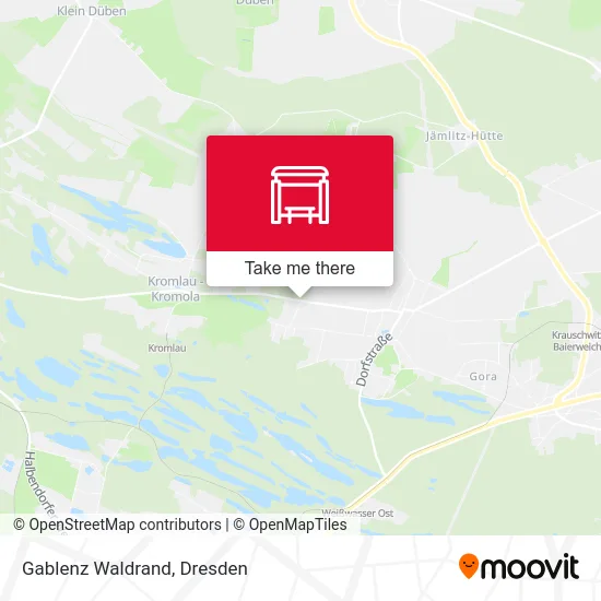 Карта Gablenz Waldrand