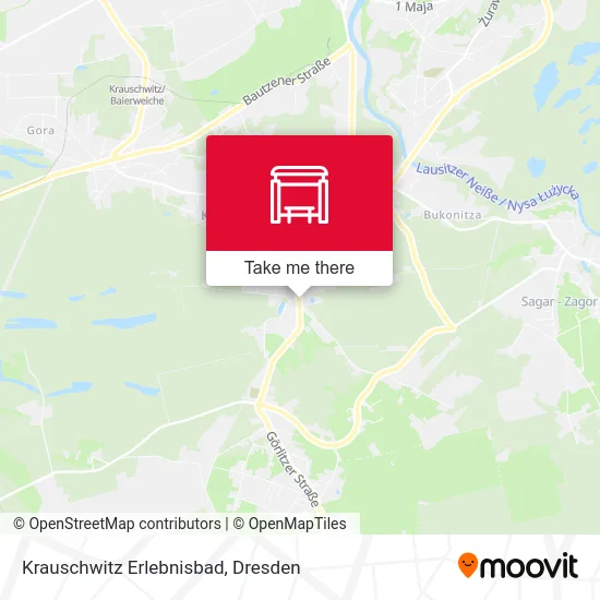 Карта Krauschwitz Erlebnisbad