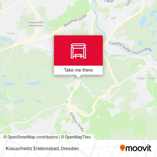 Карта Krauschwitz Erlebnisbad