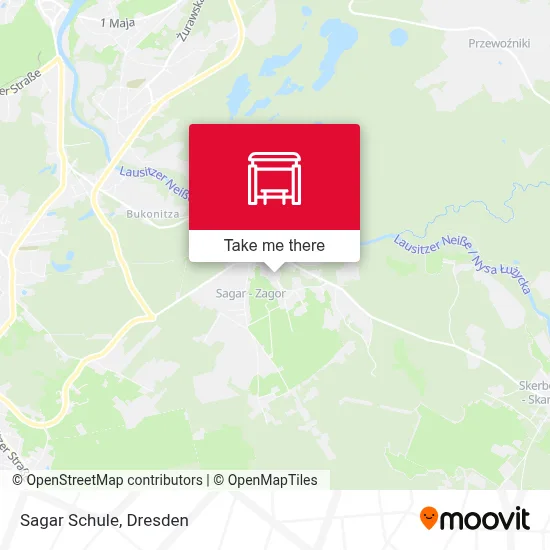 Sagar Schule map