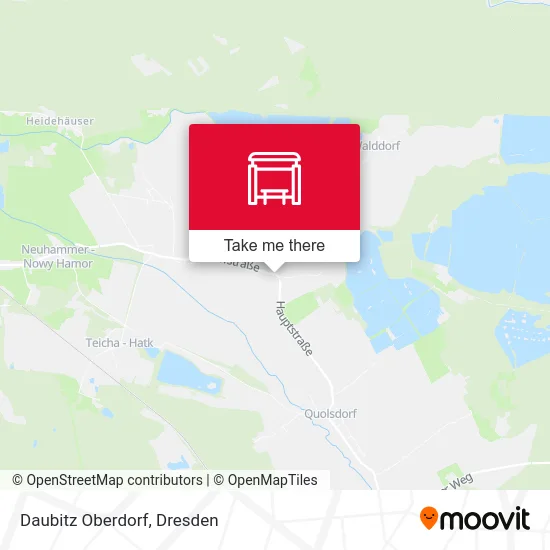 Карта Daubitz Oberdorf
