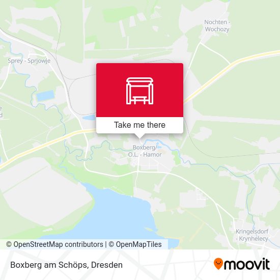Карта Boxberg am Schöps