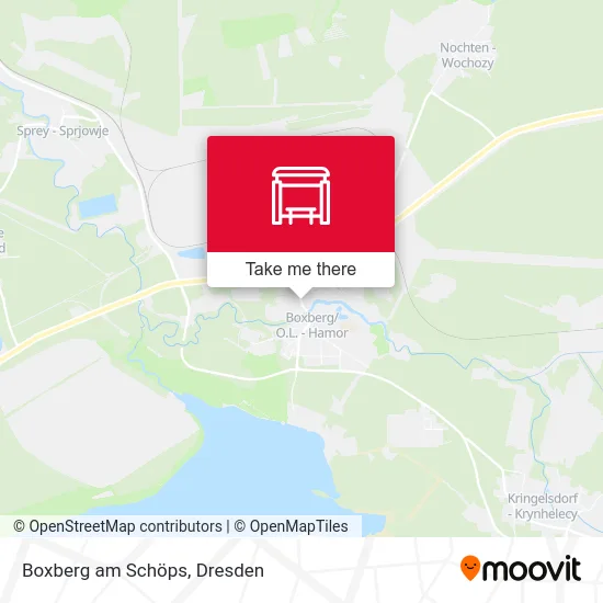Карта Boxberg am Schöps