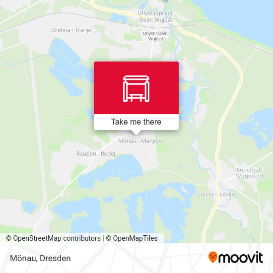 Карта Mönau