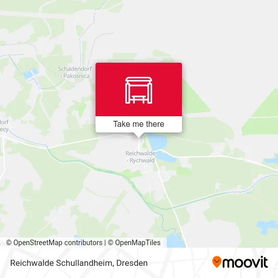 Карта Reichwalde Schullandheim