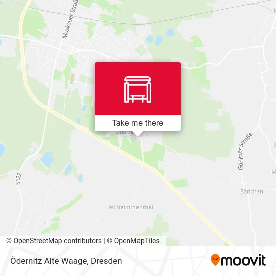 Карта Ödernitz Alte Waage