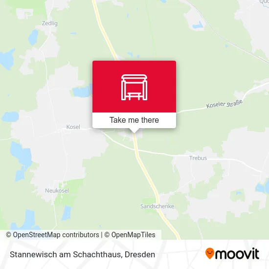 Карта Stannewisch am Schachthaus