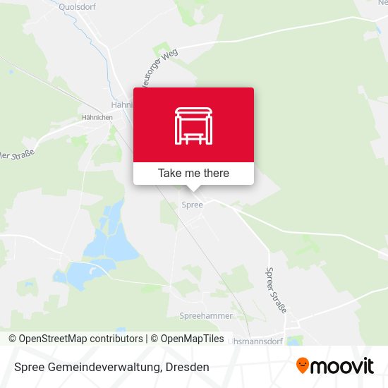 Карта Spree Gemeindeverwaltung